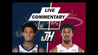 Utah Jazz vs Miami Heat Livestream NBA Reaction and Play by Play