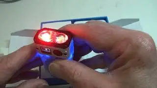 Wuben X3. Dual LED Flashlight Review. Wireless charging with magnetic base and pivoting head!