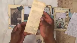 Vintage African American Journal Folio Flip Through SOLD
