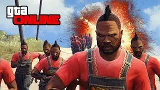 MR. T SQUAD TROLLING ONLINE! || GTA 5 Online || PC (Funny Moments)