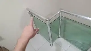 escada pré moldada -modelo L + lindo corrimao
