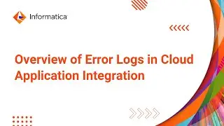 Error Logs: Cloud Application Integration