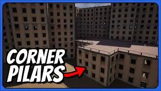 Isolate Corners With PCG To Create Pillars and Roofs | UE 5.4 P3