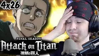 Traitors 💔 | Attack On Titan 4x26 FIRST TIME REACTION!!!