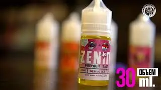 Обзор жидкости Zenith Salt Gemini Ice для вейпа