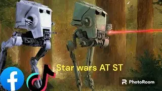 Star wars AT ST 3D printed moore baddd