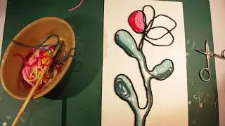 How to draw with string