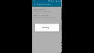 Setting Mobile networks operetors AIS