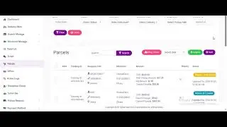 Courier & Logistics Management CMS | Merchant Panel & Delivery System Demo