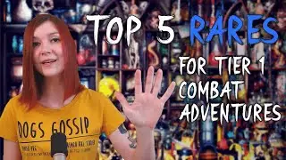 Top 5 Rare Combat magic items for 1-4 level party adventure ► DND Lore