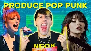 How To Produce Pop Punk (Paramore, Maggie Lindemann, LØLØ) Pop Elements + Aggressive Drums & Guitars