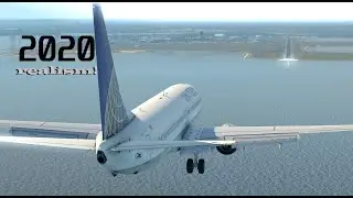UAL Boston Landing ULTRA 2020 REALISM [X-Plane 11]
