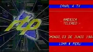 (Corrección de color y sonido) Zapping RTP y América 1984
