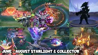 MLBB NEW SKIN - JUNE - AUGUST STARLIGHT & COLLECTOR SKIN NEW SKIN UPDATE MOBILE LEGEND NEW SKIN MLBB