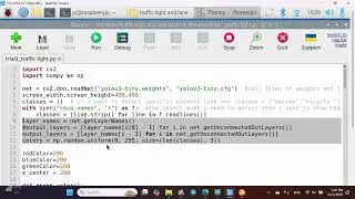 traffic light detection using yolo V3