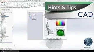 How to Create Custom Materials in SolidWorks 3D CAD