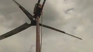 Ветряк на асинхронике без магнитов продолжение.