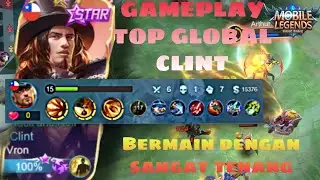 GAMEPLAY CLINT TOP GLOBAL 2022‼️|MOBILE LEGEND