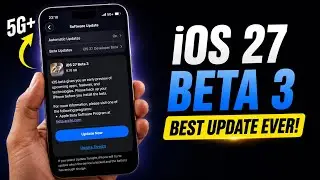 iOS 27 Beta 3 is Out - Finally Fixed Everything? 😱 New Features + Battery Test + All Changes!