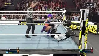 WWE 2K24 Black Cat VS Ayane Romero Special And Surfboard Stretch Submission Ironwoman
