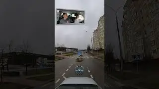 СЛОЖНЫЙ РАЗВОРОТ на маршруте ГАИ 