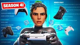 *NEW* Season 4 Controller Settings for Fortnite Ranked & Competitive! (PS4/PS5/XBOX/PC)