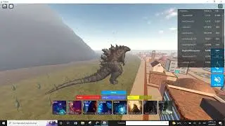 Godzilla 2021 y kong 2021 showcase Kaiju universe (Roblox español)
