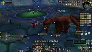 WoW CLassic ERA NAxx guild raid Warrior  POV