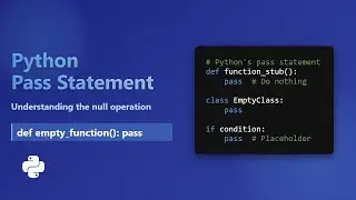 Python Pass Statement: The Ultimate Beginner's Guide
