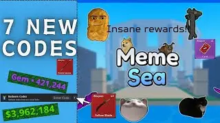 *NEW* ALL LATEST WORKING CODES IN MEME SEA AUGUST 2024