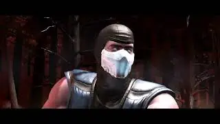 MKX - Sub-zero combos all variations (Christmas special)