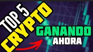 TOP 5 Crypto Ganando ahora (Gainers)