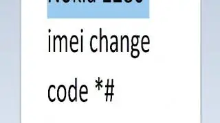 Top Nokia 1280 invalid sim registration failed new code IMEI change 🔥 100 % workings 2020