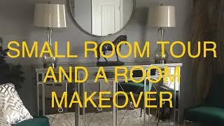 SMALL ROOM TOUR + BOYS BEDROOM MAKEOVER PART 1 / MAKING A SMALL ROOM LOOK GLAMOURS
