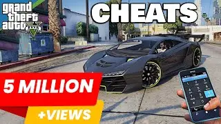 GTA 5 - PHONE CHEATS ( PS4, PS5, XboxOne Series X/S & PC )