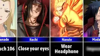 How to Survive From Naruto/Boruto Characters | AnimeSilvia