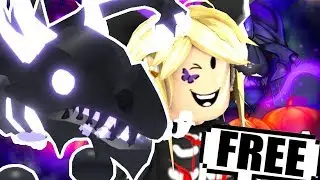 How To Get A Free Shadow Dragon in Adopt Me - Halloween Update
