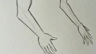 💪Drawing anime 🤵‍♂️BOY and 🤵‍♀️GIRL arms 
