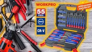 Набор отверток WorkPro 55in1. Бюджетный вариант