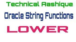 lower function in oracle string function