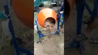Бетономішалка своїми руками