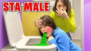 GIULIA SI SENTE MALE E VOMITA DOPO CHE CHICCO LE FA MANGIARE IL CIBO DEL NOSTRO NUOVO CANE SCHERZO