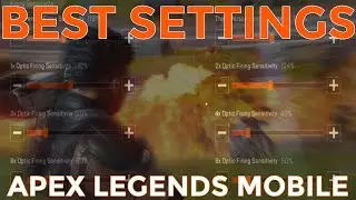 Best SETTINGS For APEX LEGENDS MOBILE ( Tips And Tricks)