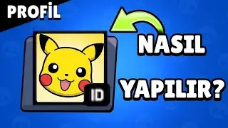PİKACHU SUPERCELL ID PROFİL FOTOĞRAFI NASIL YAPILIR ?!? - Brawl Stars