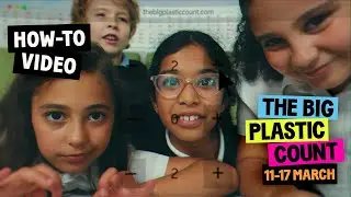 How young people can take part in The Big Plastic Count 2024!