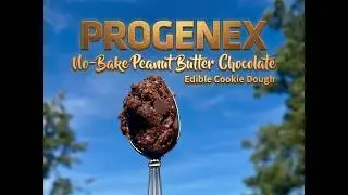 No-Bake Peanut Butter Chocolate Edible Cookie Dough | 12g+ Protein | Progenex Recipe