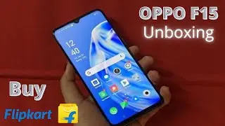 Oppo f15 unboxing Buy on flipkart oppo f15 black unboxing