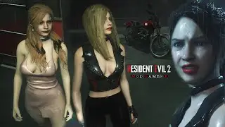 Resident Evil 2 Mod: Claire Royal and Claire Party