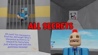 ALL SECRETS and GLITCH in GREAT SCHOOL BREAKOUT! (First Person Obby)