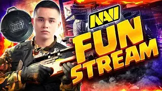 NAVI OldBoy - Crossbow and pan fun | PUBG Mobile Stream